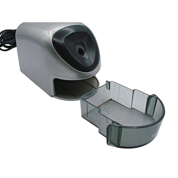 Staples 34462 Gray Black Electric Pencil Sharpener AC 120V/60HZ 0.2 Amps - Picture 2 of 6